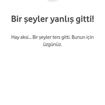 Vodafone İnternet Sorunu
