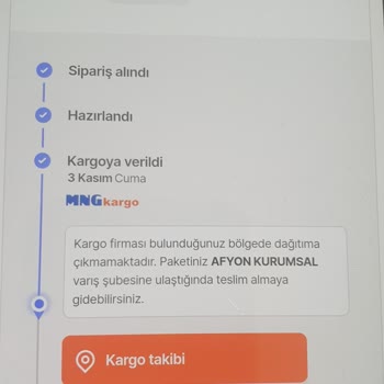 MNG Kargo Kargonuzu Şubeye Gelip Alın Biz Getiremiyoruz