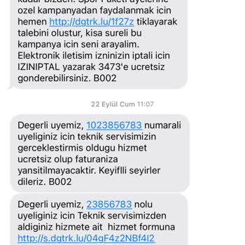 Digiturk Aboneliğimi Anlaşmam Doğrultusunda Devam Etmesini İstiyorum.