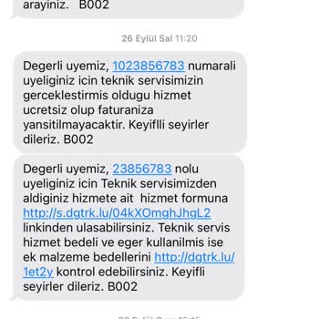 Digiturk Aboneliğimi Anlaşmam Doğrultusunda Devam Etmesini İstiyorum.