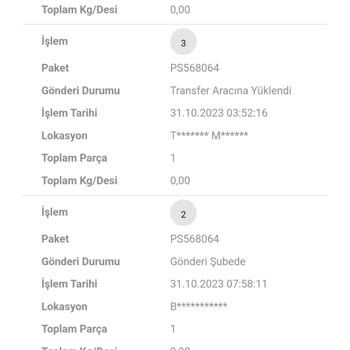 Scotty Kargo Teslim Sorunu