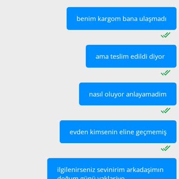 Fotomcity Teslim Edilmeyen Kargom