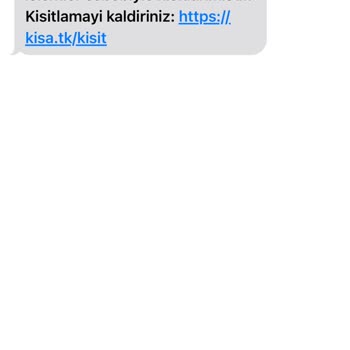 0850 557 30 54 Gelen SMS