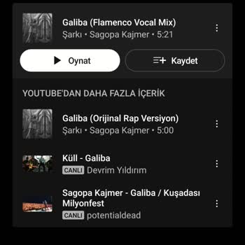 Youtube.com Music Şarkıya Ulaşılmıyor