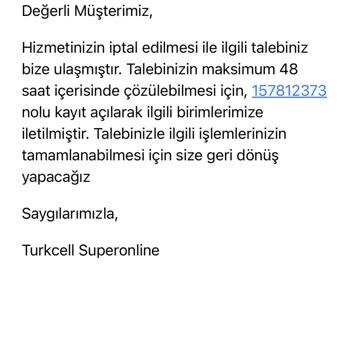 Turkcell İnternet İptali İle İlgilenmiyor