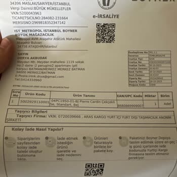 Boyner Valiz Gönderim Yalanları