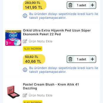 Migros Mion Ürünlerimi Göndermedi