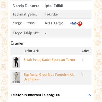 Nare Giyim İptal Ve Geri Gelmeyen Para İadesi