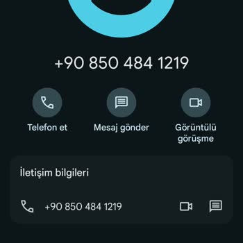 0850 484 05 19 Telefon Araması Şikayeti