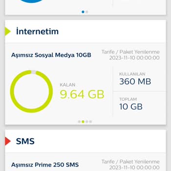 Türk Telekom 40GB Cepten İnternet+sınırsız Sosyal Medya Paketinde Hata