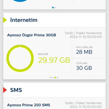 Türk Telekom 40GB Cepten İnternet+sınırsız Sosyal Medya Paketinde Hata