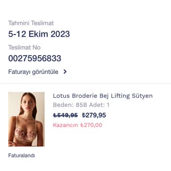 Penti Online Alışveriş Ürün Gelmemesi