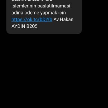 HGS Borcu İle İlgili Mesaj Aldım