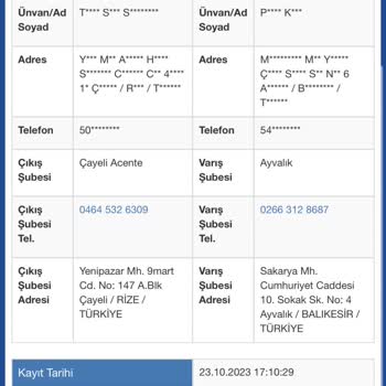 Sürat Kargo Sorumsuzluk Ürün Kaybetme