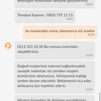 Trendyol Müşteri Hizmetleri Kötülüğü