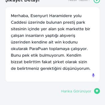 Şok Marketler Şok Çalışanı Win Puanları Cebe İndiriyor