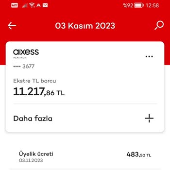 Akbank Haksız Yere Çekilen Kredi Kartı Üyelik Ücreti!