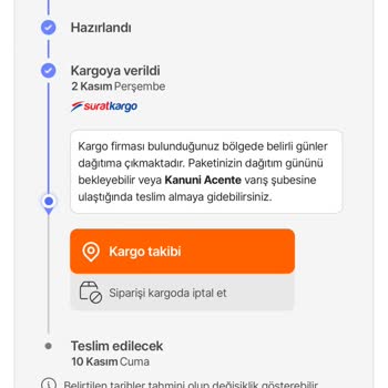 Sürat Kargo Acente Personelinin Üslubu Ve Ürünü Göndermemesi