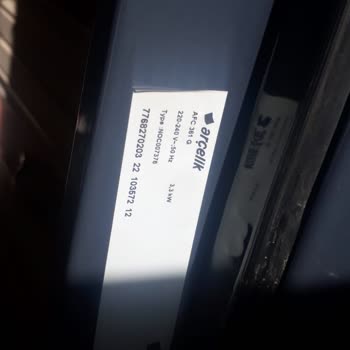 Arçelik Buharlı Pişirme Özellikli Ankastre Fırın Sorunu