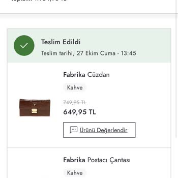 Boyner Siparişim Gelmedi, Para İademde Yapılmıyor