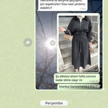 Vakronline Alınan Elbiseyi Göndermiyor Ve Engelliyor.