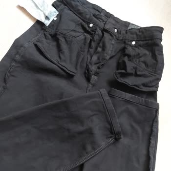 Stradivarius Siyah Jean Pantolon Boyasının Akması