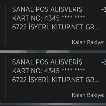 Kitup Para İadesi İstiyorum