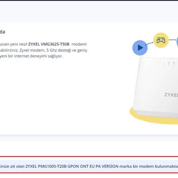 TurkNet Gigafiber Kutu Takılmaması