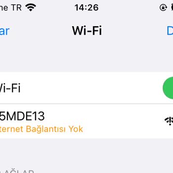 Kamil Koç Wi-Fi Çekmeme Sorunu