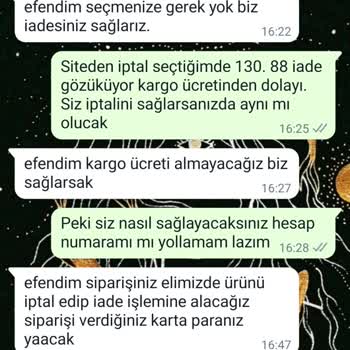 Obje İç Giyim İade Ve Kargo Sorunu