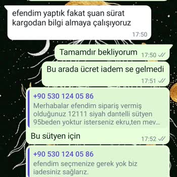 Obje İç Giyim İade Ve Kargo Sorunu