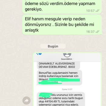 İmece Tasarruf Finansman Şirketi Verilen Tarihe Uymaması