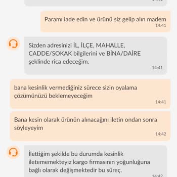 Siparişimle İlgili Dalga Geçer Gibi Trendyol Tarafından Uğraştırıldım