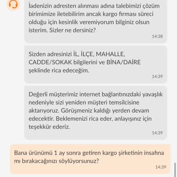 Siparişimle İlgili Dalga Geçer Gibi Trendyol Tarafından Uğraştırıldım