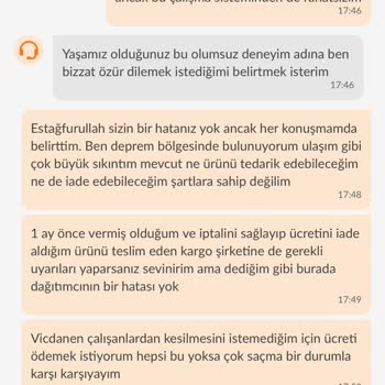 Siparişimle İlgili Dalga Geçer Gibi Trendyol Tarafından Uğraştırıldım