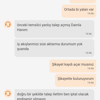 Trendyol Hızlı Market Sipariş İptali Hk.