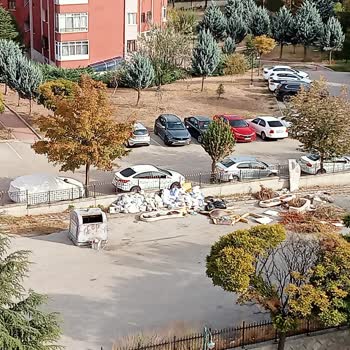 Etimesgut Belediyesi Çöplerin Alınması Veya Ceza Yazı Ko