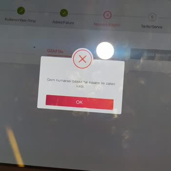Vodafone Numara Taşıma İşleminin Gerçekleşmemesi