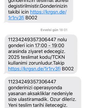 Kargom Sende Firması Ürünleri Teslim Etmiyor.
