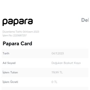 PicsArt İznim Olmadan 119.99 TL Çekmiş Hesabımdan İade İstiyorum