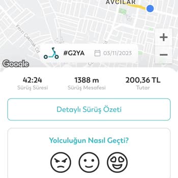 BinBin Den Fahiş İşlem! 1.38 Km 200 TL! 20 Dakika İçin %600 Faiz!