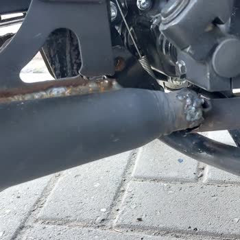 RKS Motor Sniper 50 Pro X Eksoz Ortadan İkiye Ayrılma!