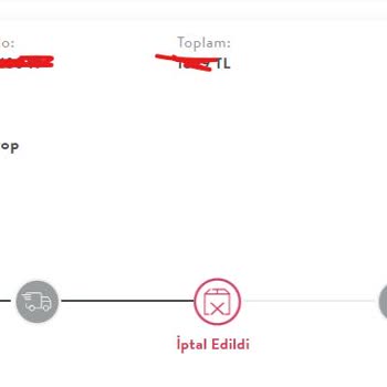 5 Kapaklı Luke Dolap Siparişimin Vivense Tarafından İptal Edilmesi