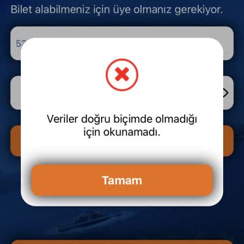 İdo Uygulaması Ve Biletim Olduğu Halde Geçilememe
