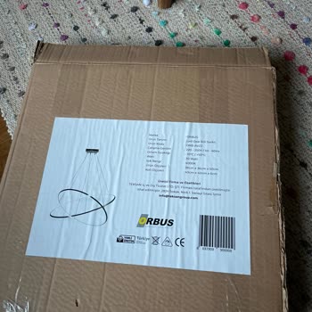 Koçtaş Orbus Marka LED Avize Şikayet