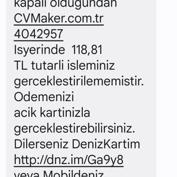 CV Maker Üyelik İptali