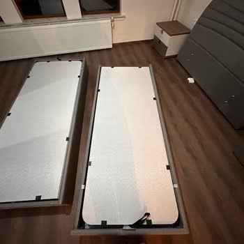 Enza Home Cordell Yatak Odası Baza Ayakları İçinden Çıkmadı