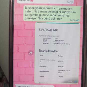 Elifçe Butik Kendilerine Göre Sipariş İptal Ettiler