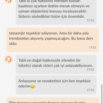 Trendyol Express Siparişim Deve Kervanına Katılmış.