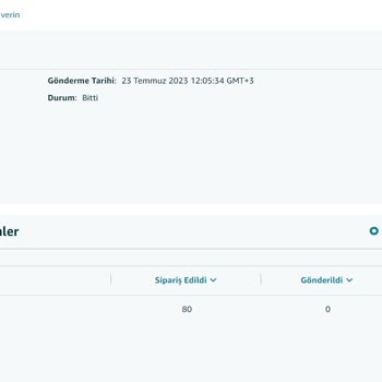 Amazon FBA Ürünlerimi Geri Göndermiyor.